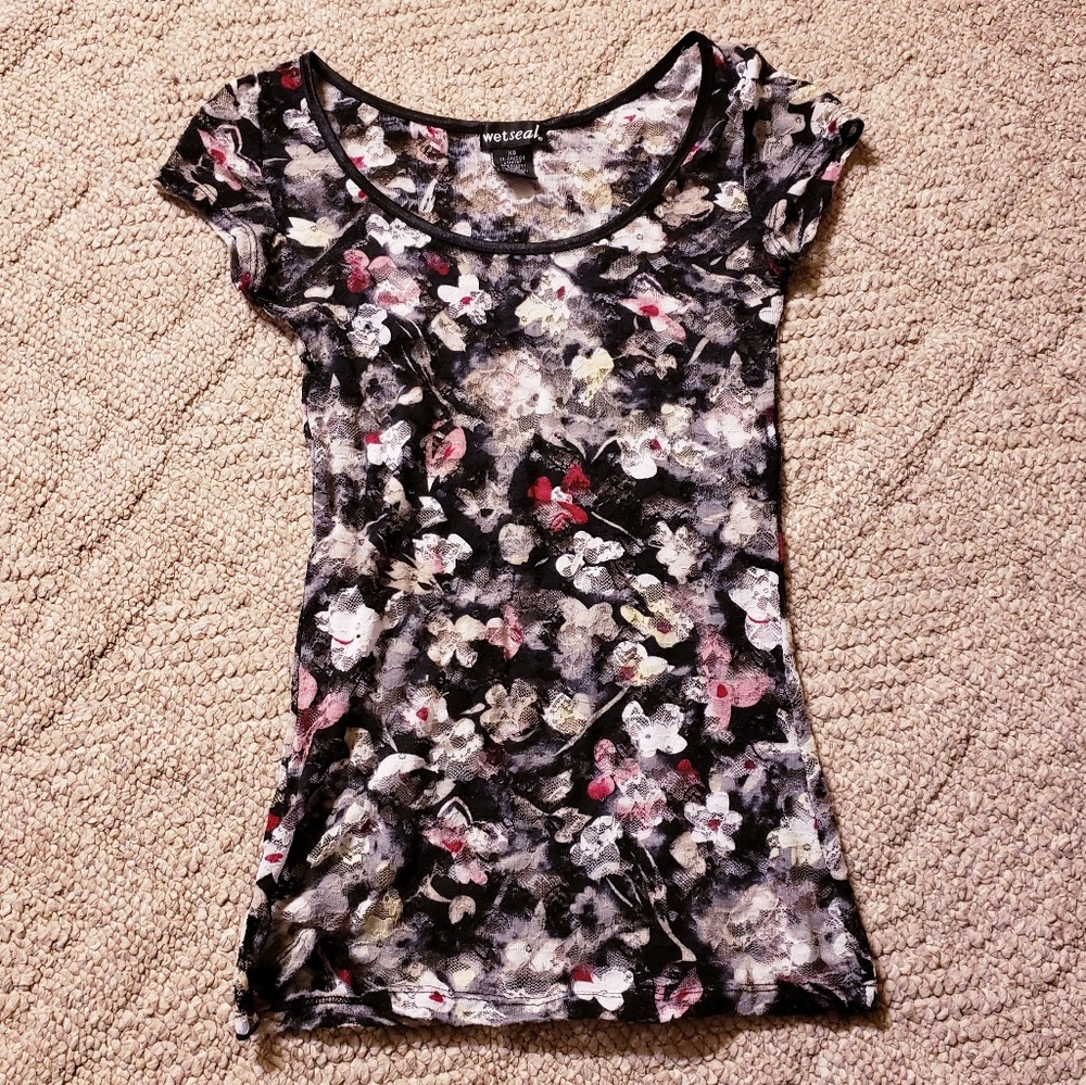 Lace Flower Top